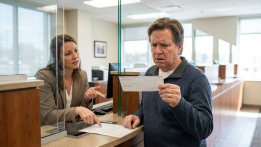 J'ai voulu donner mon chèque de 600 € à mon fils pour qu'il l'encaisse : la banque a bloqué et la raison m'a stupéfaite