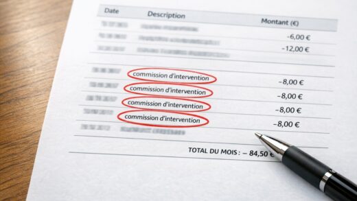 J'avais 14 frais d'intervention sur un mois : ma banque a dépassé le plafond légal sans que je le sache