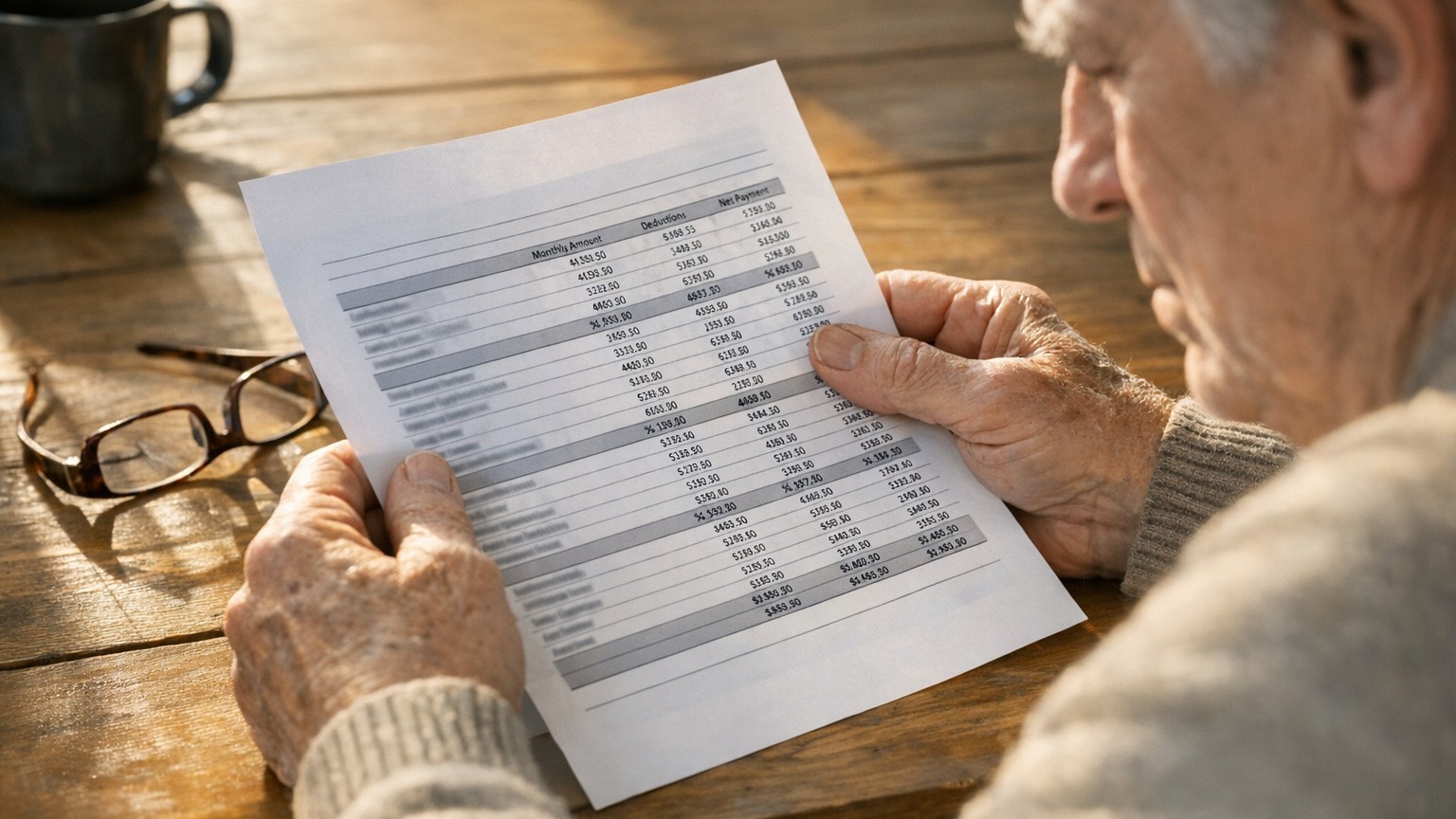 Ma pension Agirc-Arrco a baissé de 38 € en janvier sans qu'on me prévienne : la ligne du relevé que je n'avais jamais rega...