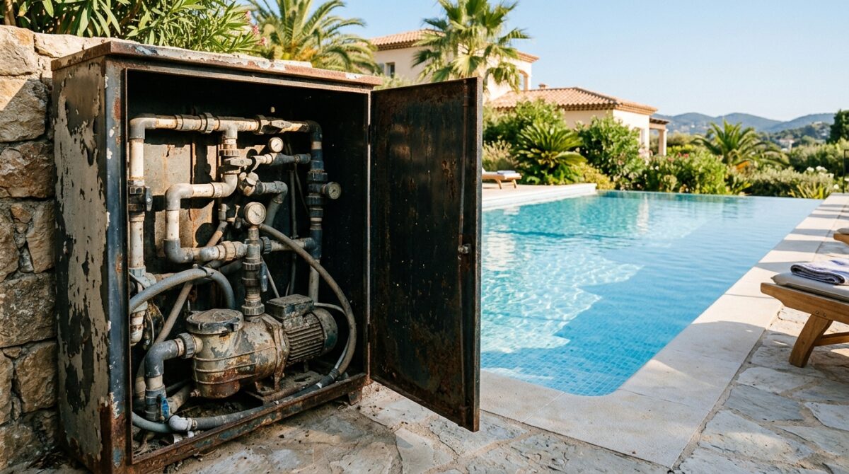 Jai Achete Une Maison Avec Piscine Sans Faire Verifier Le Local Technique La Premiere Facture Dentretien Ma Coupe Les Jambes Featured